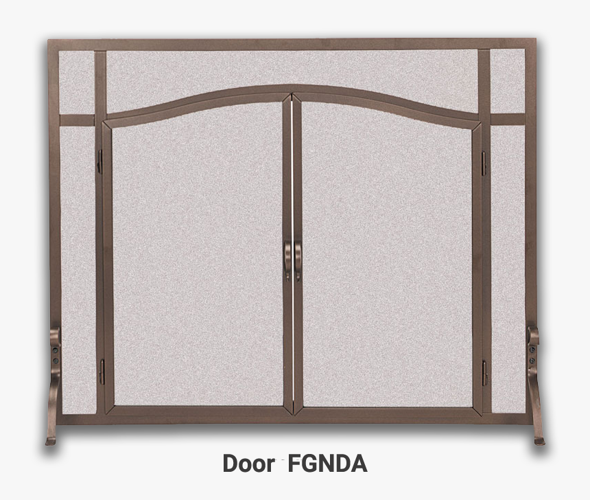 Custom Fireplace Screen With Door - Fire Screen, HD Png Download, Free Download