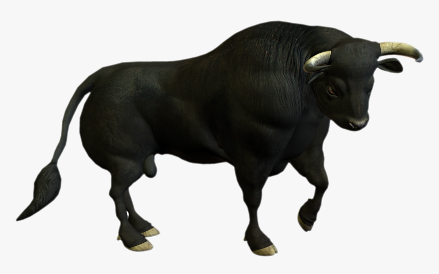 Charging Bull Cattle Clip Art - Magh Bihu 2019 Wishes, HD Png Download, Free Download