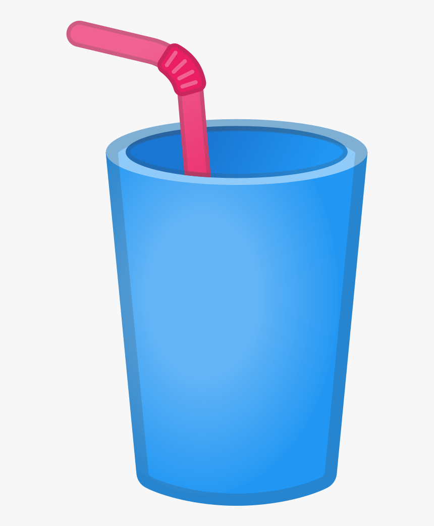 Cup With Straw Icon - Cup With Straw Clipart, HD Png Download, Free Download