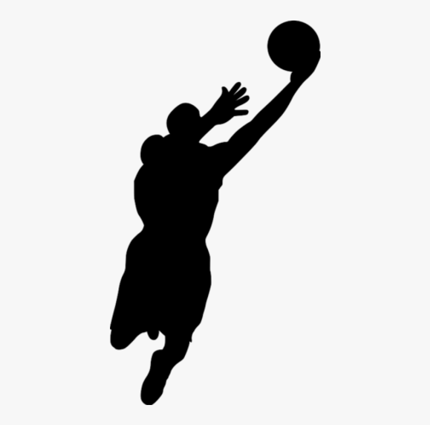 Basketball Player Sport - Basketball Player Silhouette, HD Png Download, Free Download