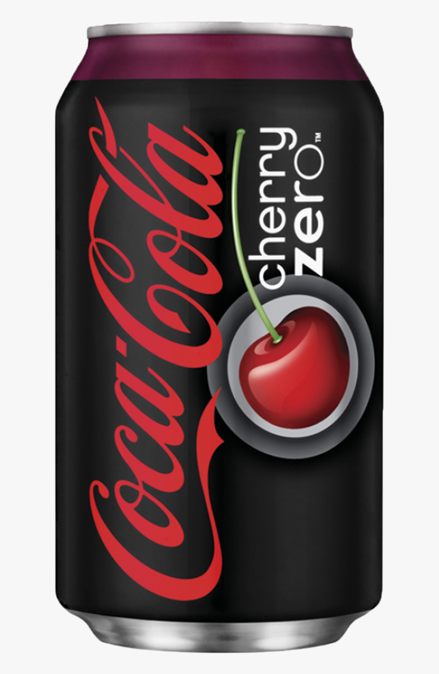 Coke Zero With Cherry - Coca Cola Cherry Zero Can, HD Png Download, Free Download