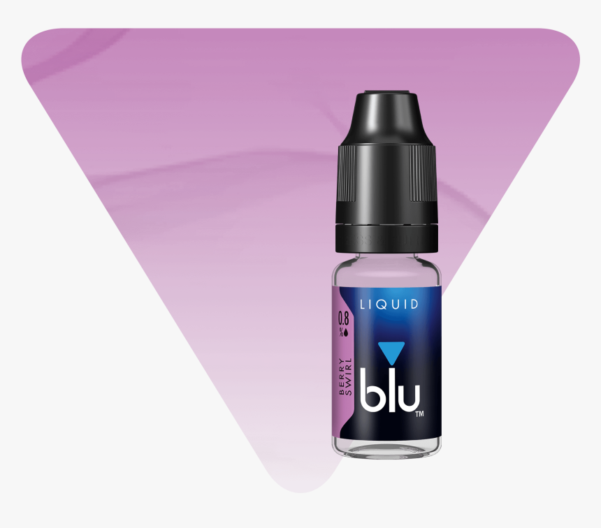 Blu® Berry Swirl E-liquid Flavour - My Blu Liquido Sigaretta Elettronica Blu Ice, HD Png Download, Free Download