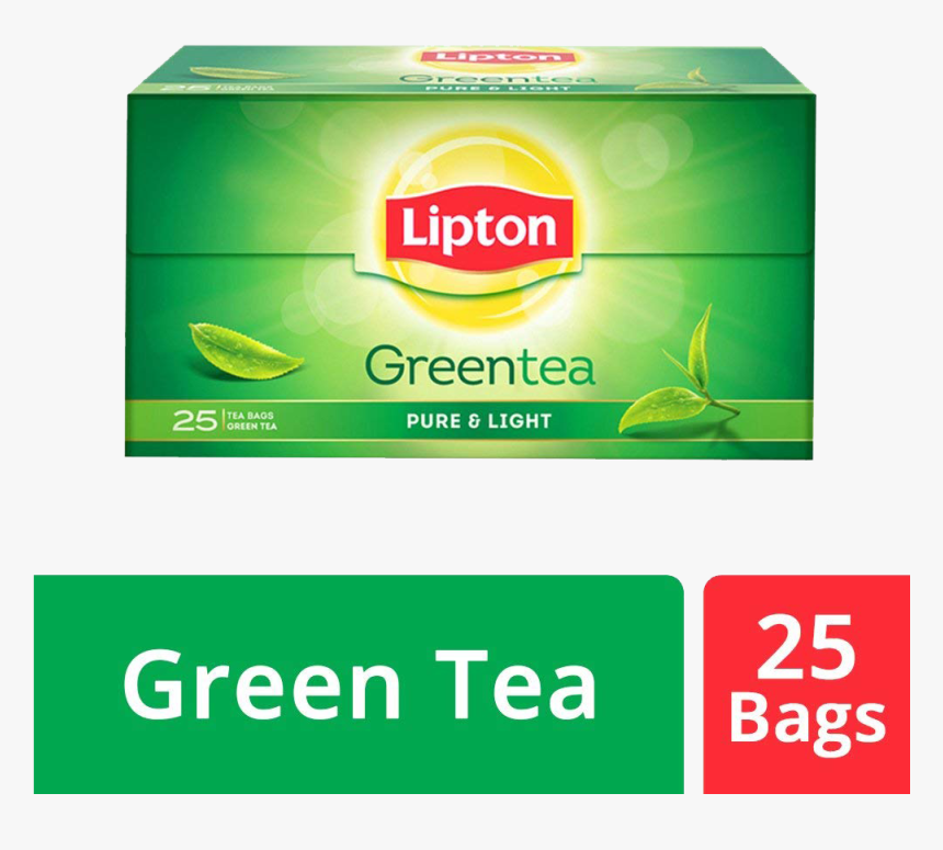 Transparent Lipton Tea Png - Lipton Green Tea Pure And Light Tea Bags, Png Download, Free Download
