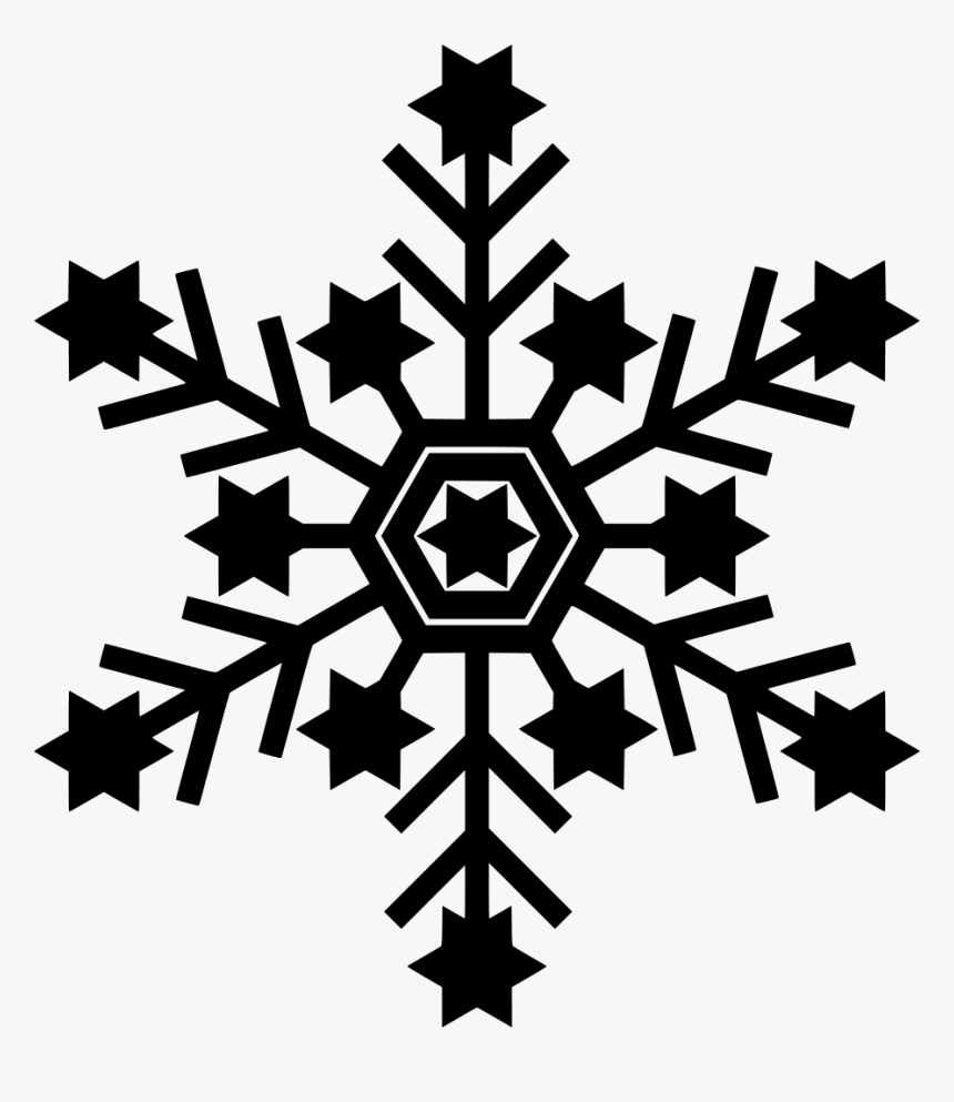 Visual Arts,leaf,symmetry - Monogram Snowflake Svg, HD Png Download, Free Download
