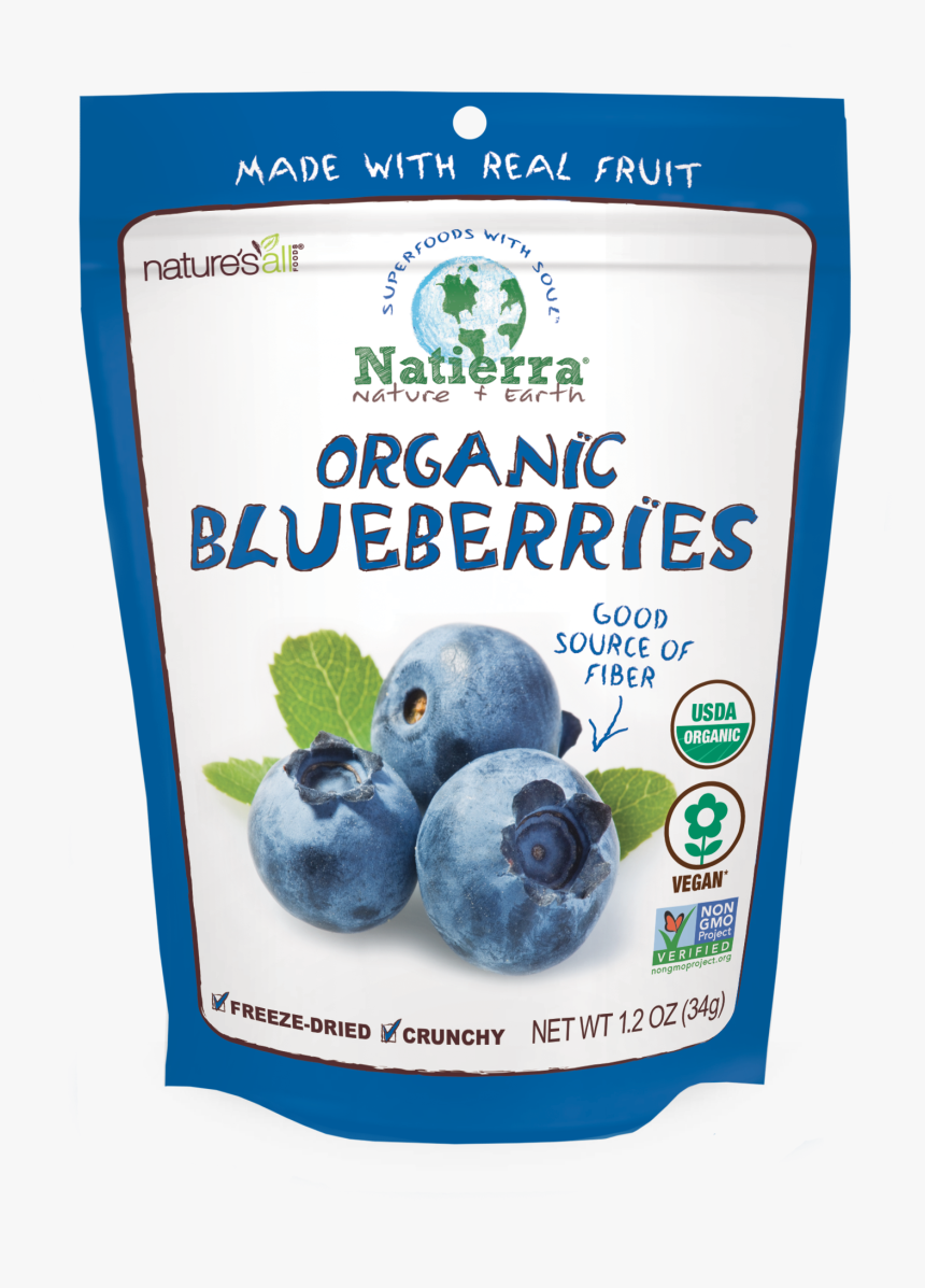 Organic Blueberries, HD Png Download, Free Download