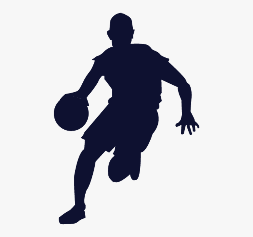 Transparent Basketball Player Silhouette Png - Boy Playing Basketball Silhouette, Png Download, Free Download