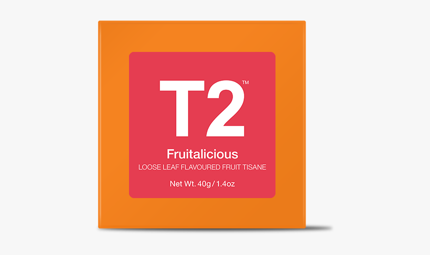 Fruitalicious 40g Mini Cube - T2 Tea Melbourne Breakfast, HD Png Download, Free Download