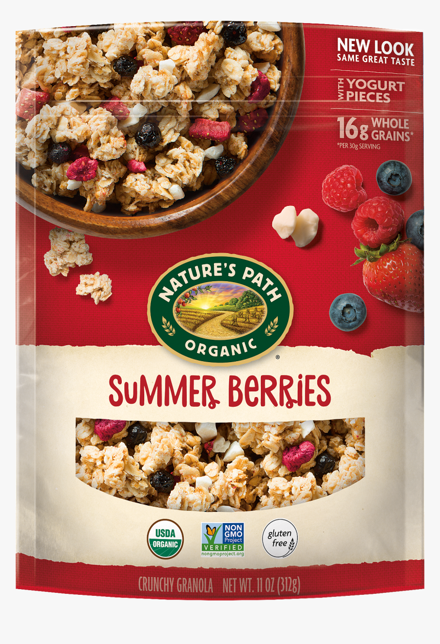 Nature's Path Organic Granola Summer Berries 312g, HD Png Download, Free Download