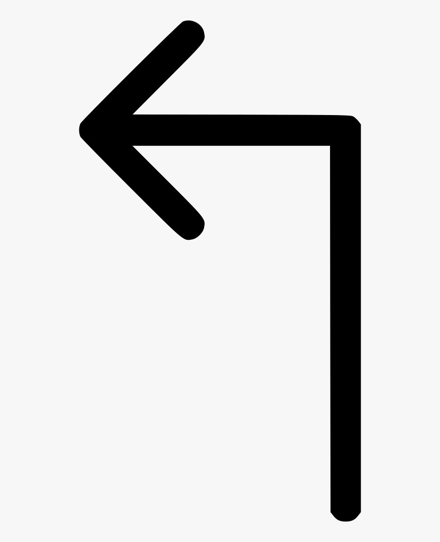 Turn Left Arrow Svg, HD Png Download, Free Download