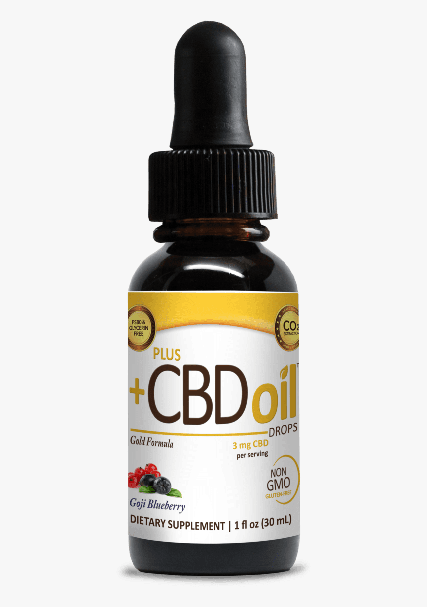 Plus Cbd Drops 1oz 250 Mg Goji Berry - Plus Cbd Oil, HD Png Download, Free Download