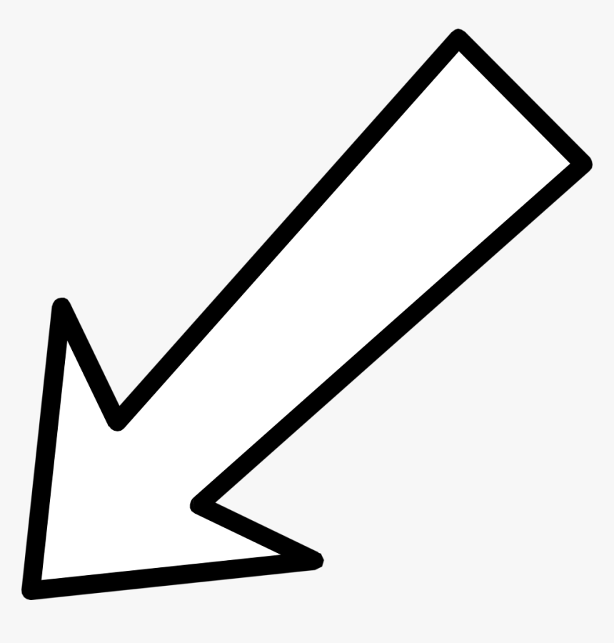 White Arrow No Background, HD Png Download, Free Download