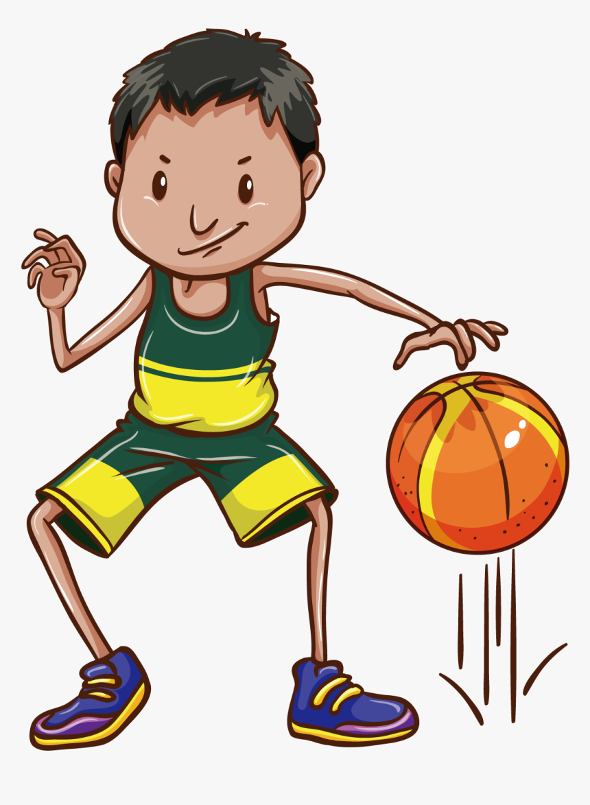 Drawing Clip Art Boy - Bounce A Ball Clipart, HD Png Download, Free Download