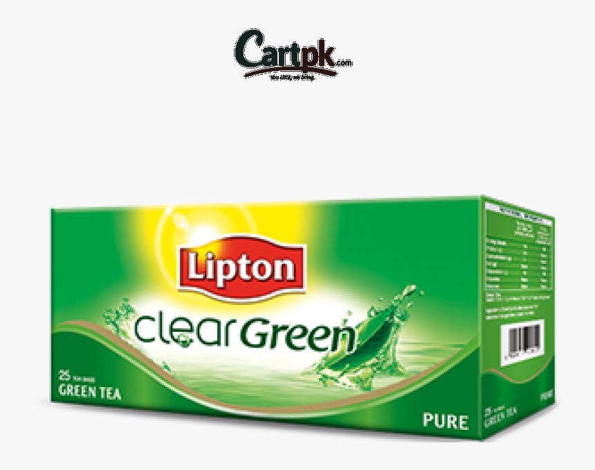 Lipton Clear Green Tea Plain 25 Tea Bags - Lipton Green Tea Sachet In Pakistan, HD Png Download, Free Download