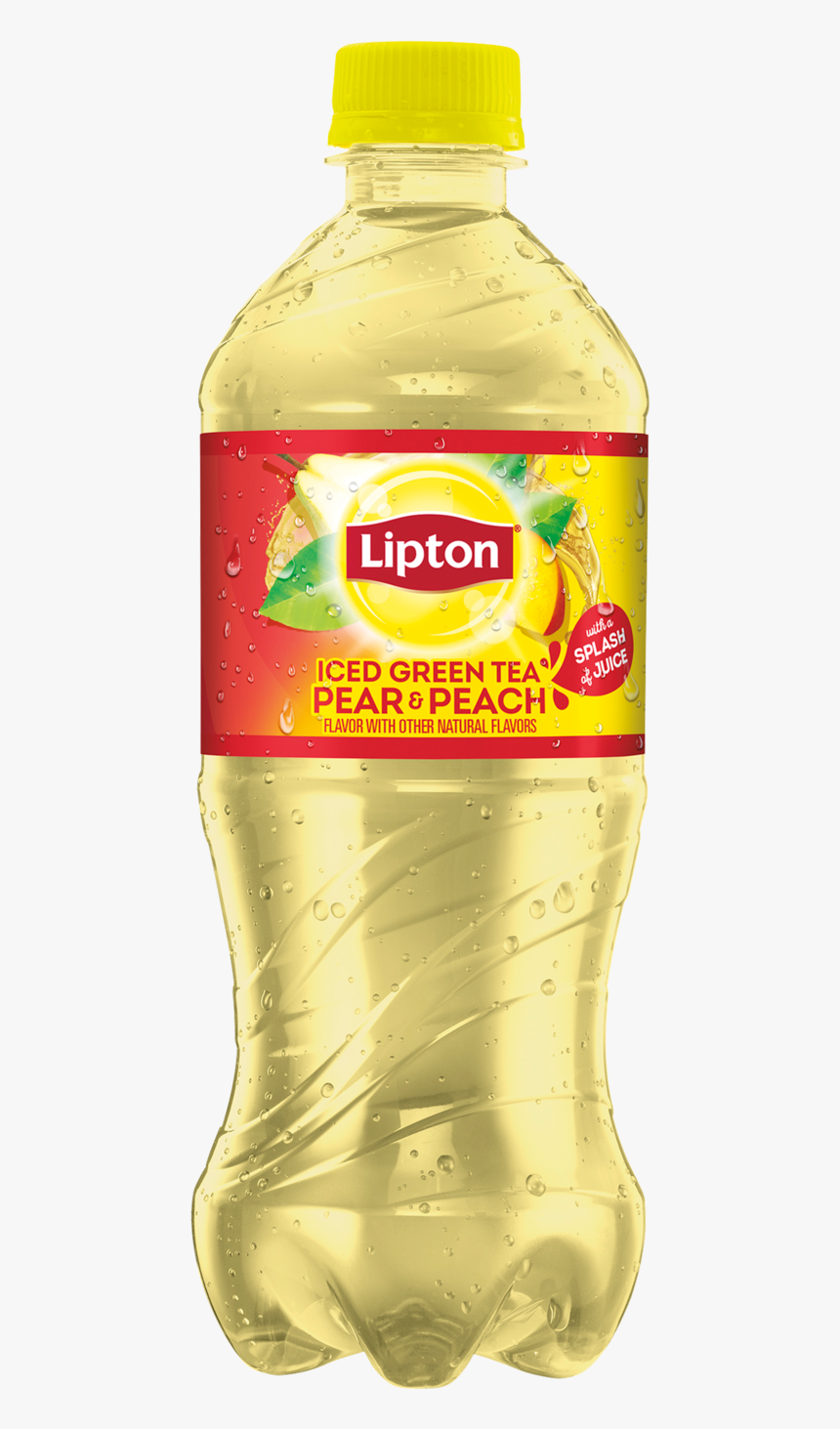 Lipton Pear And Peach Green Tea , Png Download - Diet Green Tea Lipton, Transparent Png, Free Download