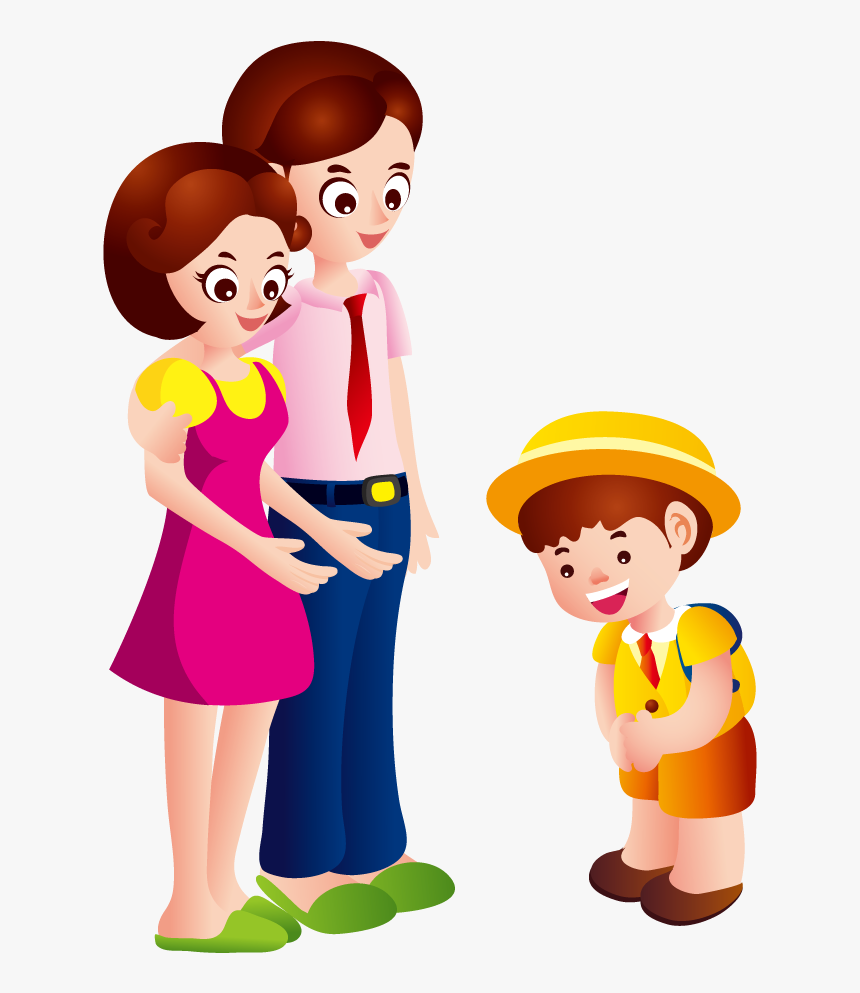 Child Clip Art Say - Parents Clipart Png, Transparent Png, Free Download