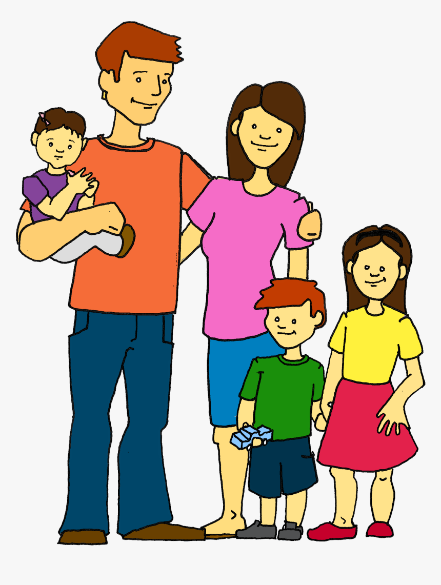 Clip Art Family Parents Bkmn - Clip Art Of Family, HD Png Download, Free Download