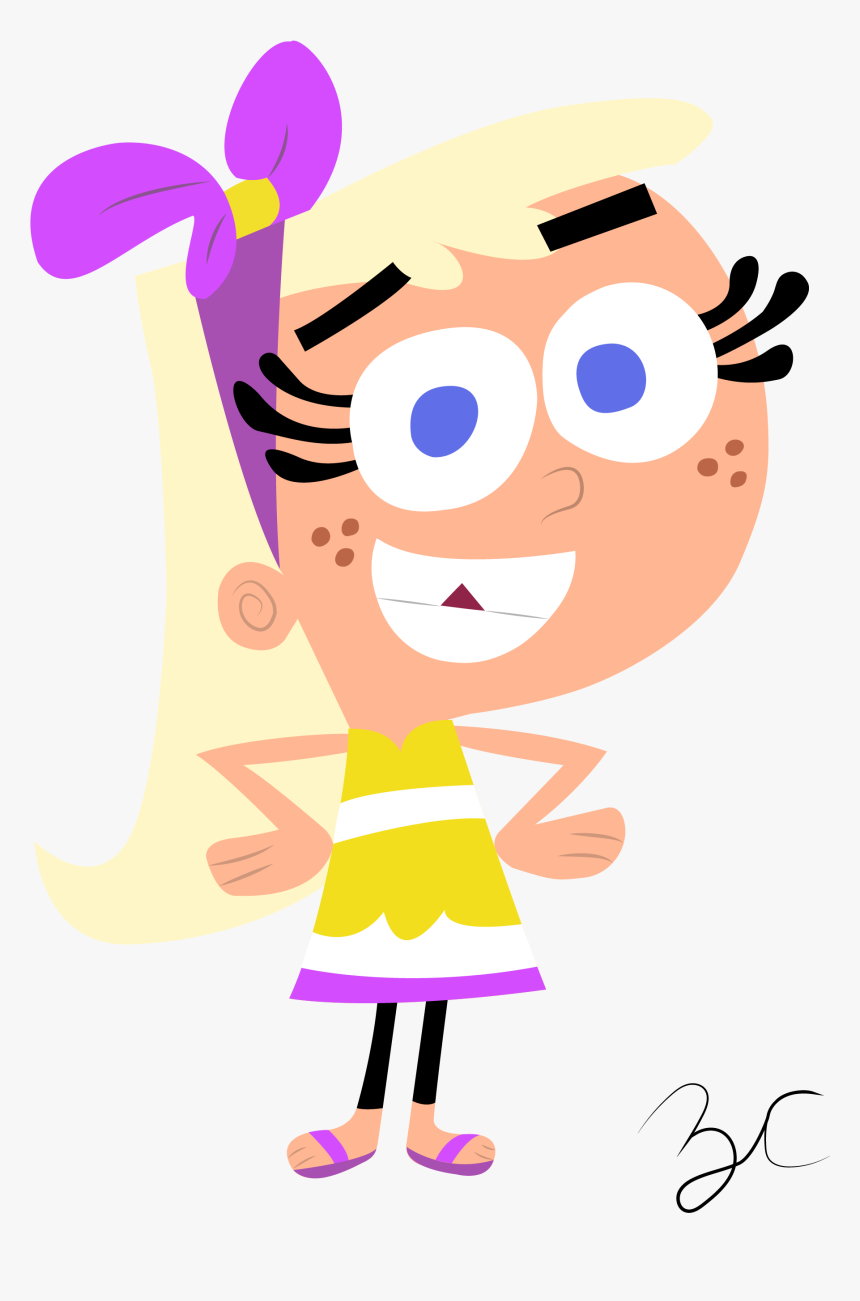 Fairly Odd Parents Favourites By Regularbluejay Girl - Chloe Carmichael, HD Png Download, Free Download