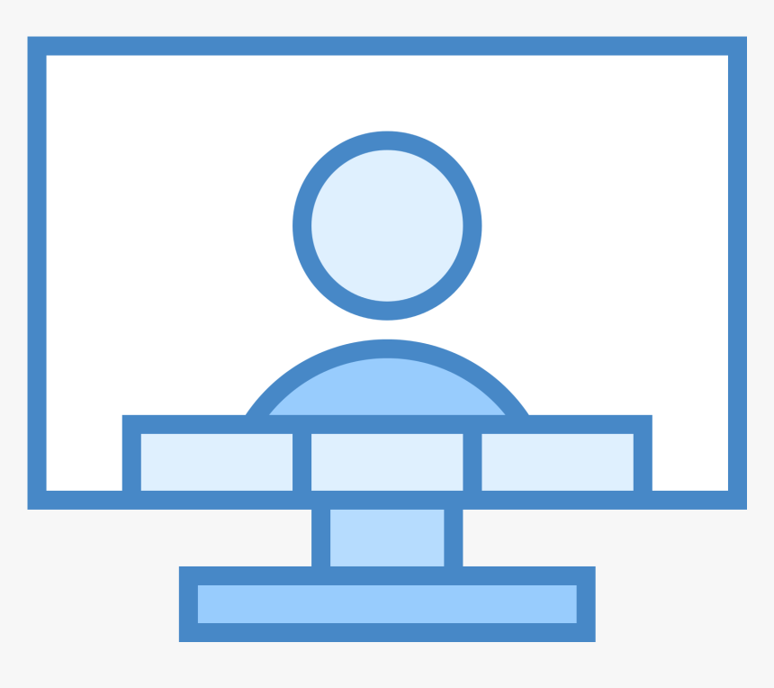 Video Conference Icon - Circle, HD Png Download, Free Download