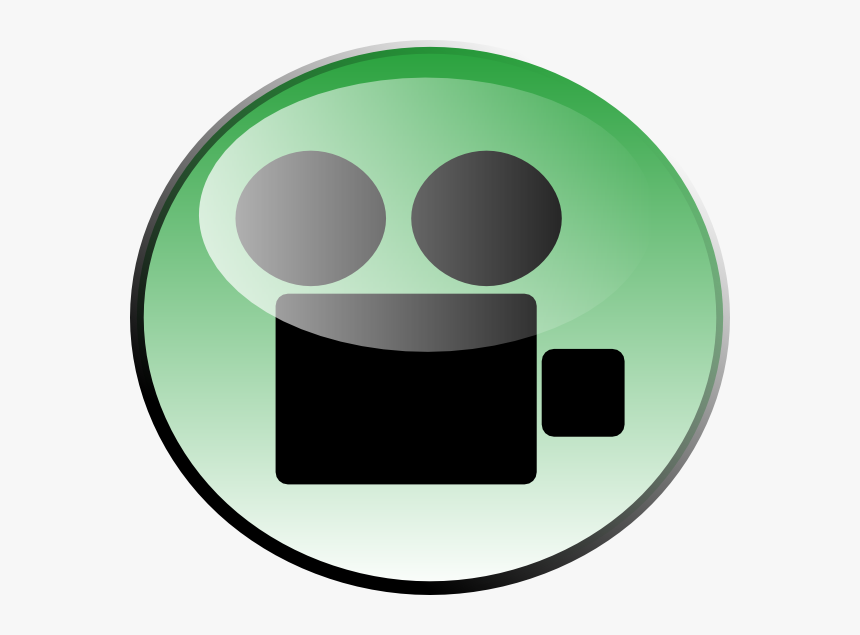 Green Video Icon-green Svg Clip Arts - Videos Clipart, HD Png Download, Free Download