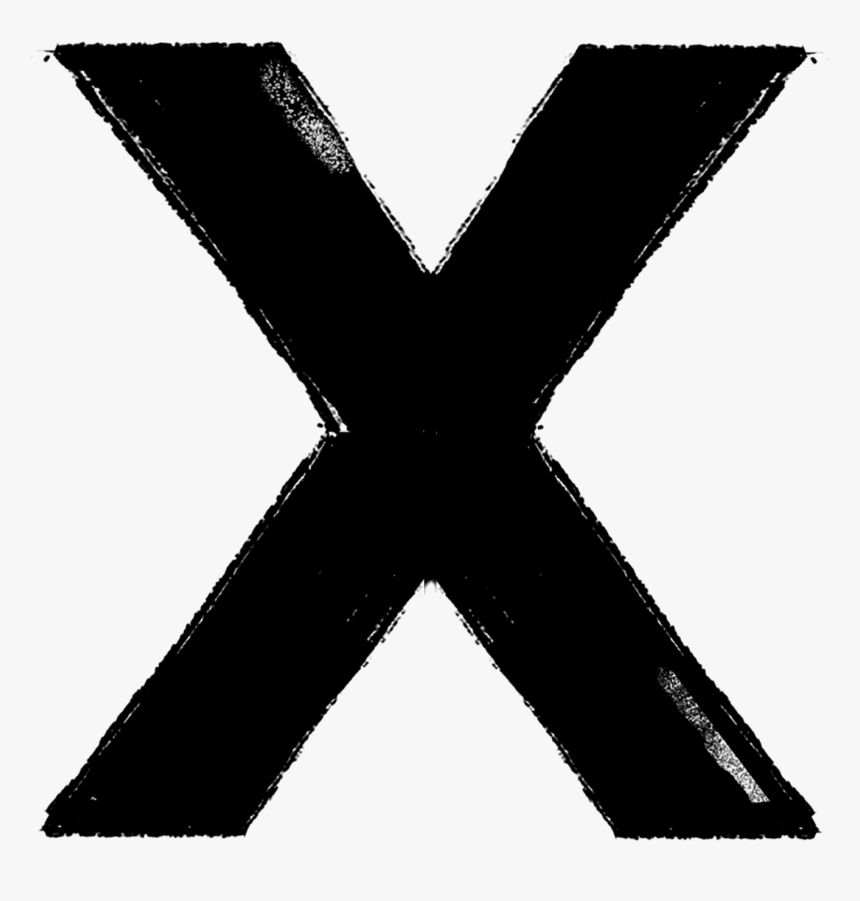 Transparent Multiplication Png - Ed Sheeran X Black And White, Png Download, Free Download