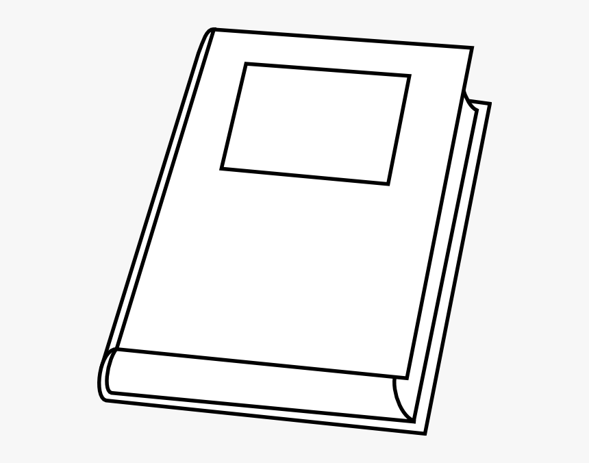 Transparent Books Vector Png - Book Cover Outline Transparent, Png Download, Free Download