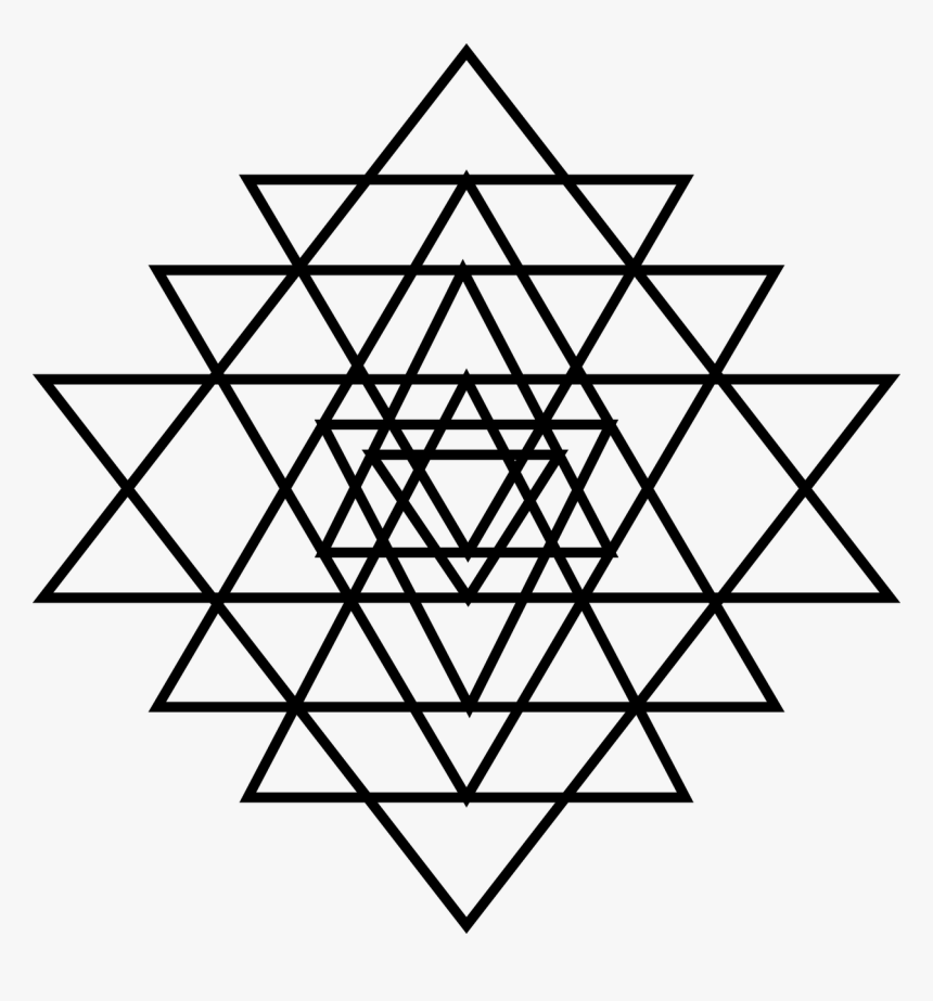 Sacred Geometry Sri Yantra, HD Png Download, Free Download