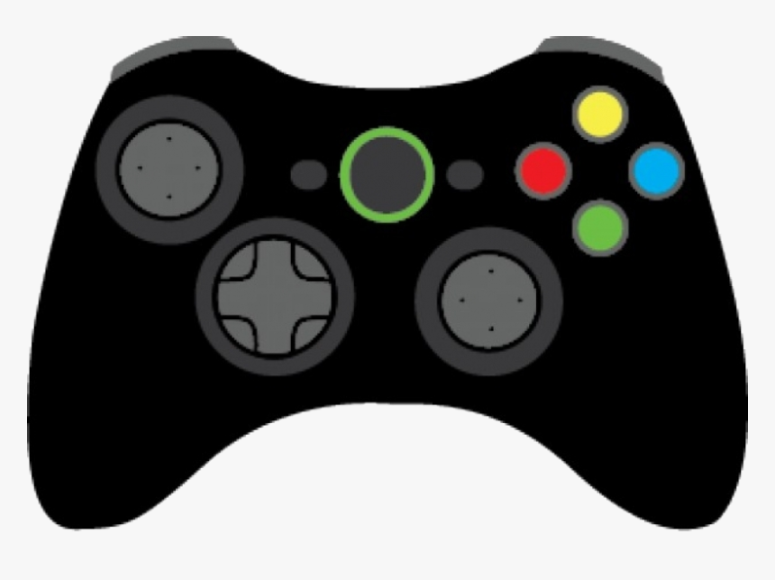 Xbox Controller Clipart Video Game Clip Art Transparent - Video Game Controller Clipart, HD Png Download, Free Download