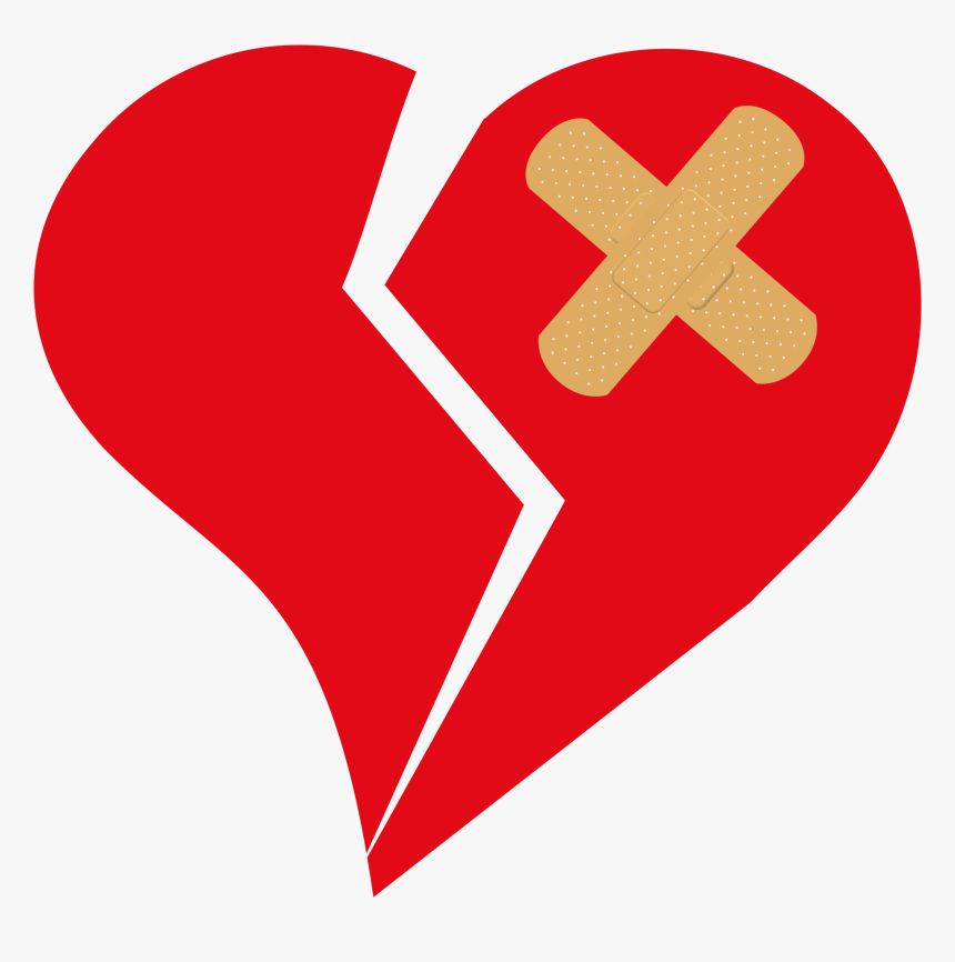 Broken Heart Clipart Png, Transparent Png, Free Download