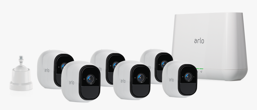 Home Security System Png Clipart - Netgear Arlo Pro Wireless Security System, Transparent Png, Free Download