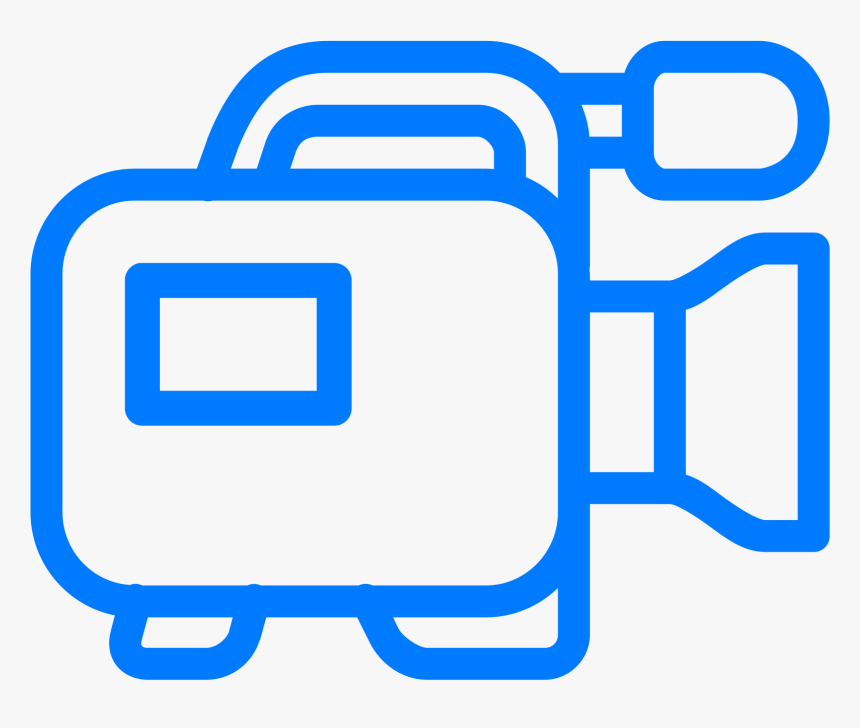Source - Png - Icons8 - Com - Report - Iphone Camera - Video Camera Icon Blue, Transparent Png, Free Download