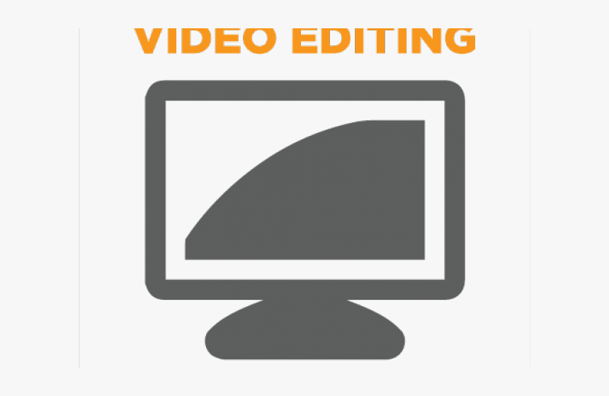 Studio Clipart Video Editing - Computer Monitor, HD Png Download, Free Download