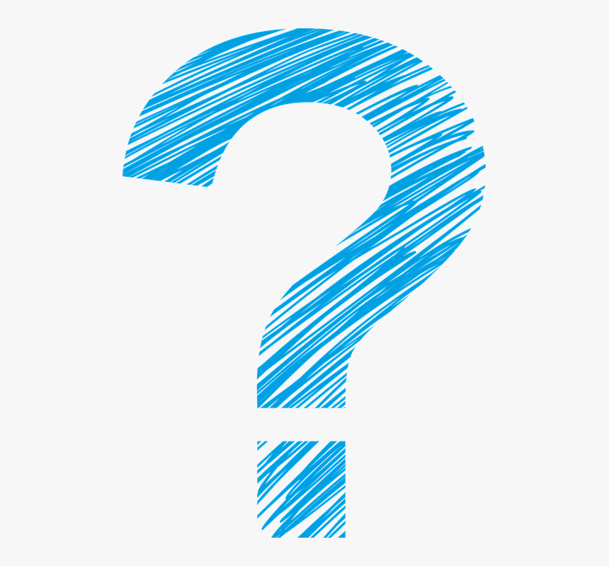 Transparent Questions Clip Art - Blue Question Mark Png, Png Download, Free Download