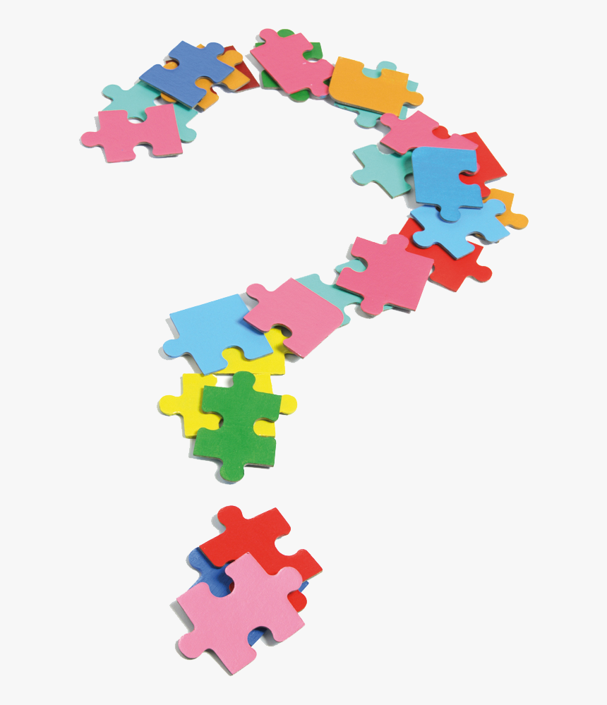 Cool Question Marks Png Download - Puzzle Piece Question Mark, Transparent Png, Free Download