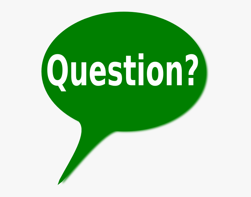 Green Question Mark Png - Any Question Clip Art, Transparent Png, Free Download