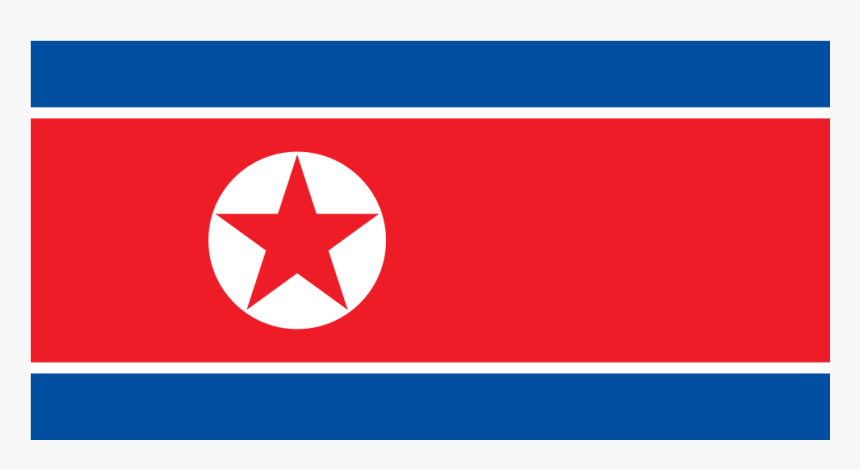 Kp North Korea Flag Icon - South Korea Flag North Korea, HD Png Download, Free Download