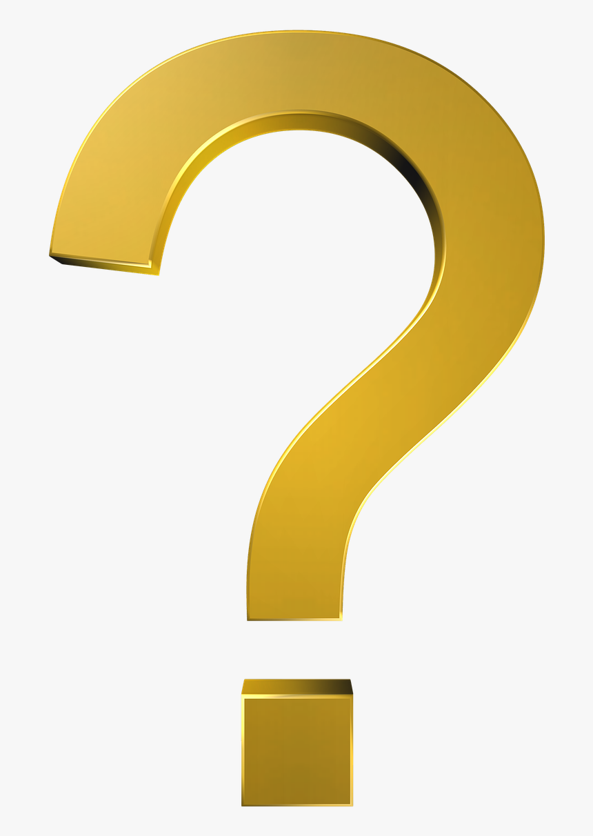 Question Mark On Frequently Asked Questions Page - Yellow Question Mark Transparent, HD Png Download, Free Download