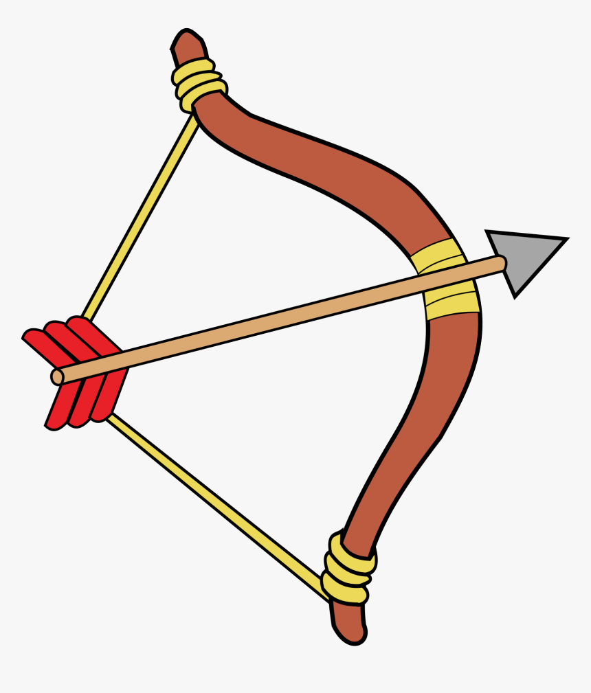 Arrow Bow Indian Free Picture - Bow And Arrow Clipart, HD Png Download, Free Download