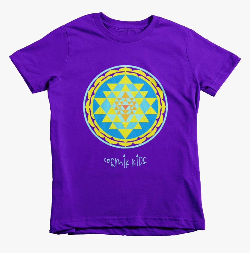 Image Of Cosmik Kids Organic Sri Yantra - Scar I M Surrounded By Idiots T Shirt, HD Png Download, Free Download