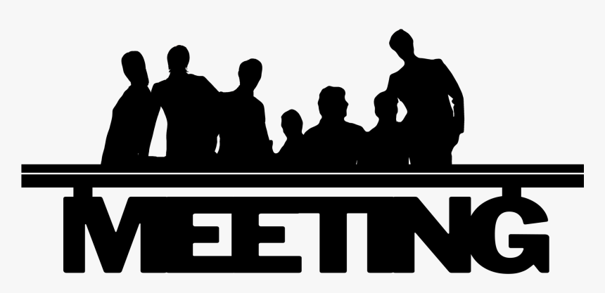 Group Meeting Silhouette, HD Png Download, Free Download