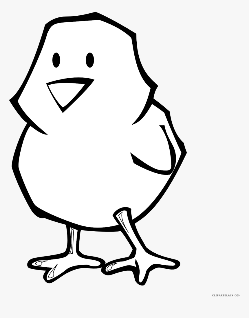 Clip Art Chicken Coloring Books - Baby Chicken Clipart, HD Png Download, Free Download