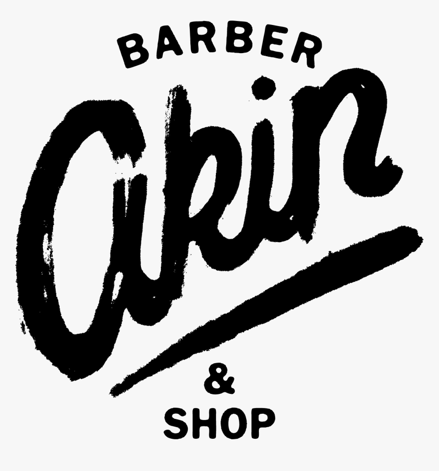 Akin Barber Shop Logo, HD Png Download, Free Download