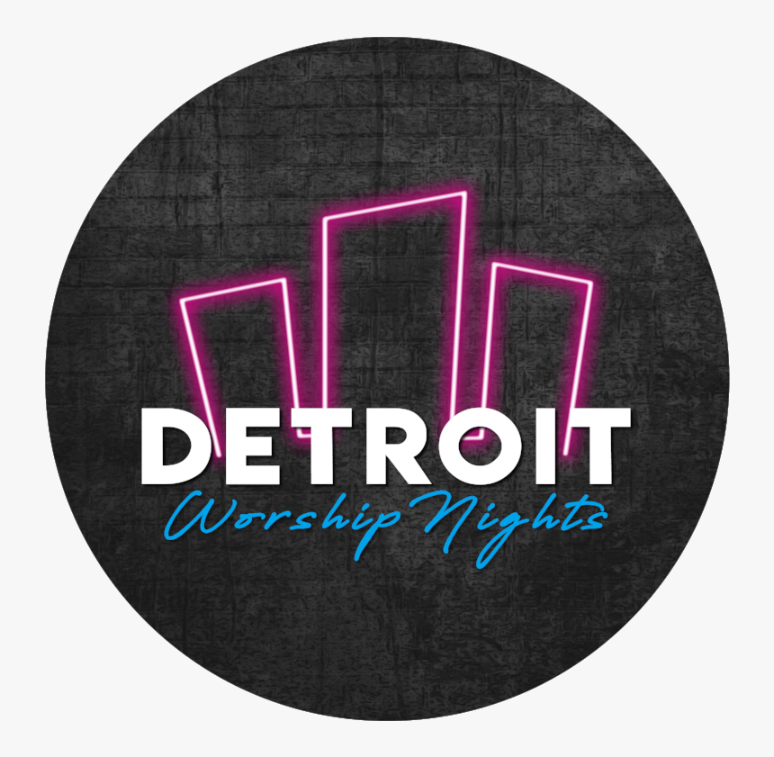 Detroit Worship Nights Logo (in Circle) - Camera Icon, HD Png Download, Free Download