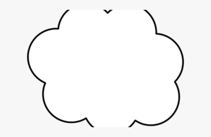 Transparent Comic Cloud Png - Heart, Png Download, Free Download