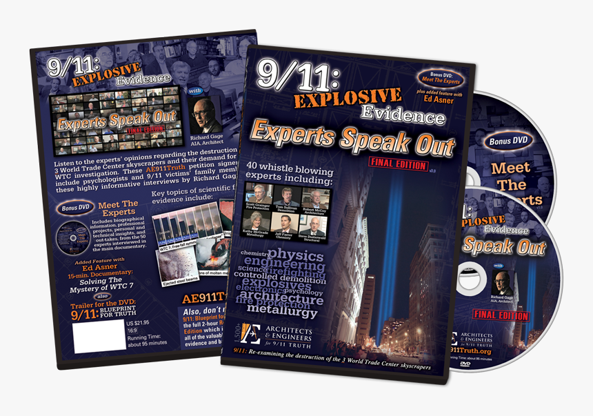 9/11 Experts Speak Out Dvds - 911 Blueprint For Truth, HD Png Download, Free Download