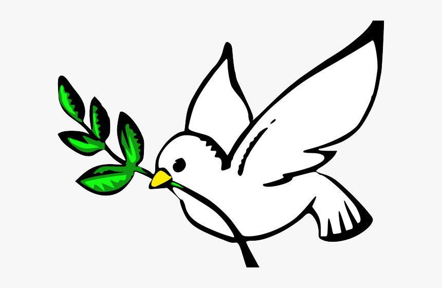 Baptism Dove Cliparts - Dove Peace, HD Png Download, Free Download