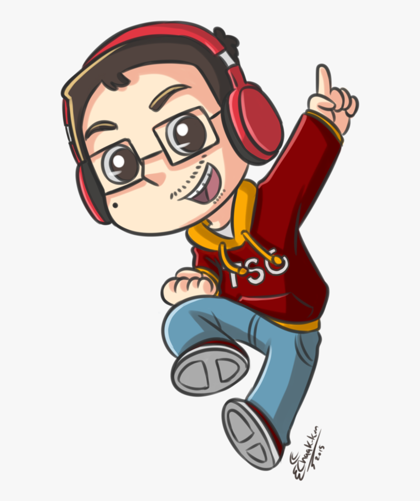 735 X 1000 - Cartoon Gamer Png, Transparent Png, Free Download