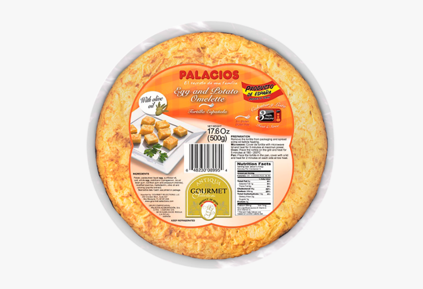 Egg & Potato Omelet 17 Oz - Parmigiano-reggiano, HD Png Download, Free Download