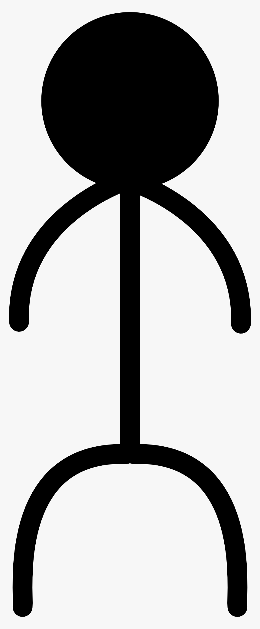 White Stick Man Png - Stickman Ai, Transparent Png, Free Download