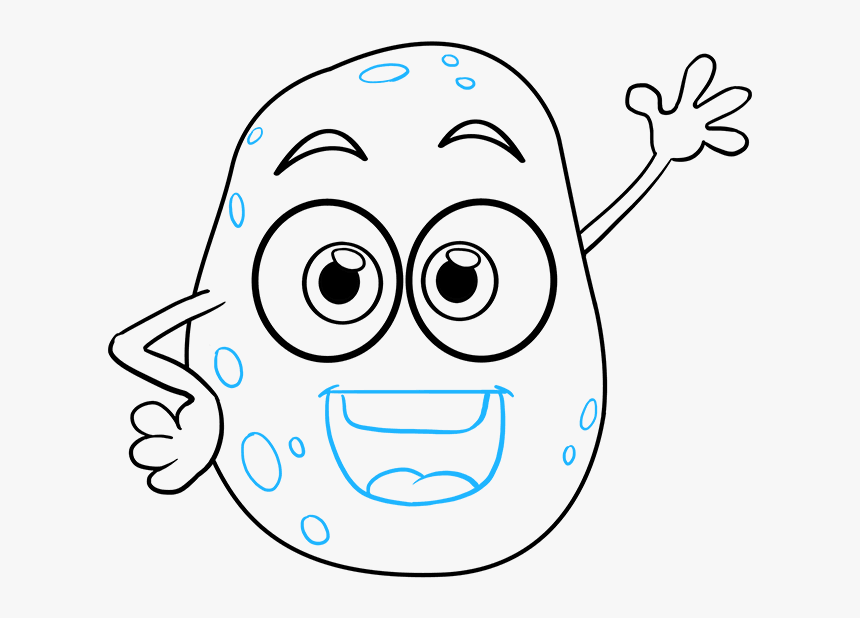 How To Draw Potato, HD Png Download, Free Download