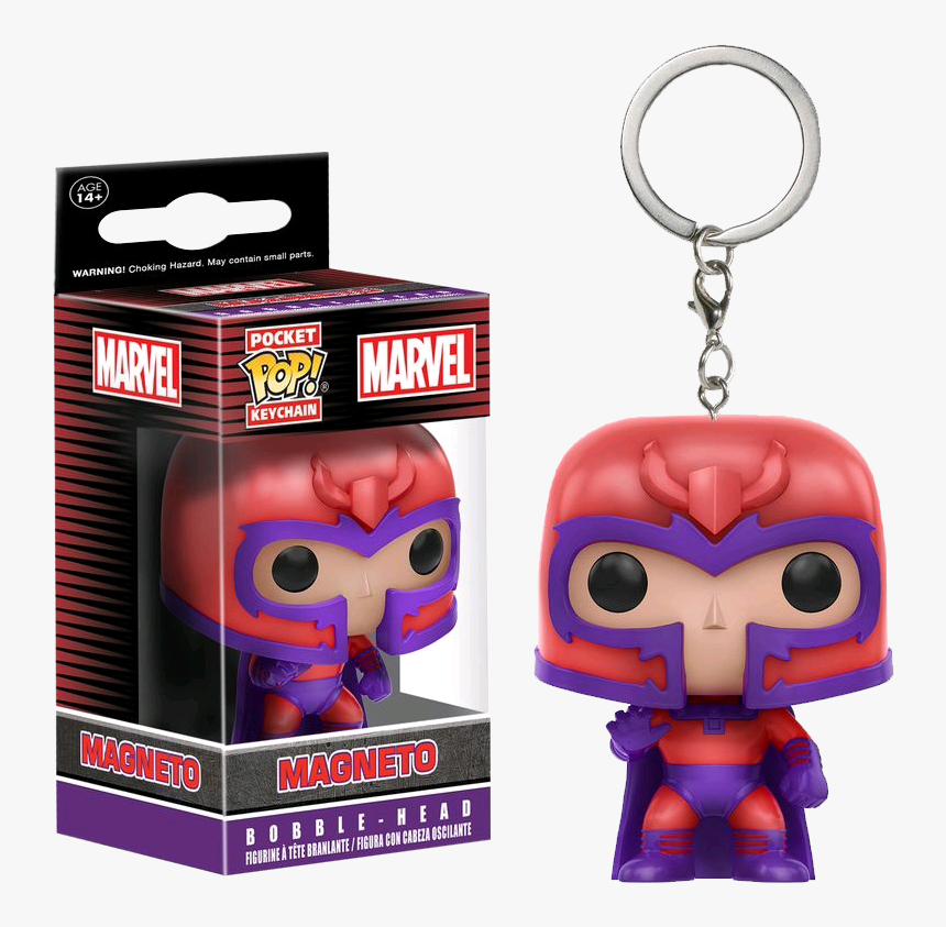 Magneto Pop Keychain Main - Funko Keychain Magneto, HD Png Download, Free Download